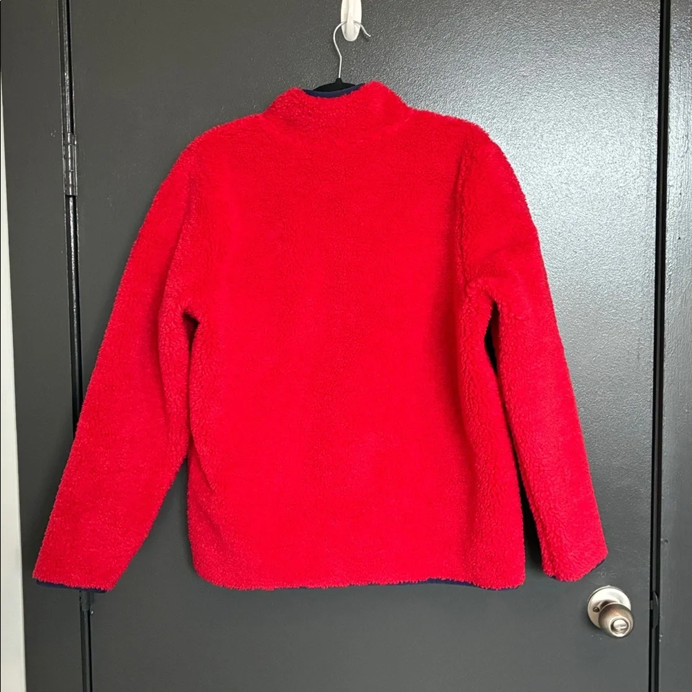 NWT Vineyard Vines Men’s Colorblock Harbor Fleece Jacket Red Velvet Sz M - Picture 5 of 7